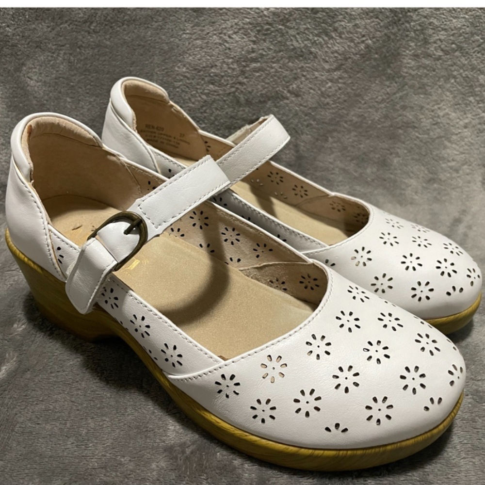 ALEGRIA RENE WHITE BUTTER - size Euro 37 (US 7/7.5) - Picture 4 of 6